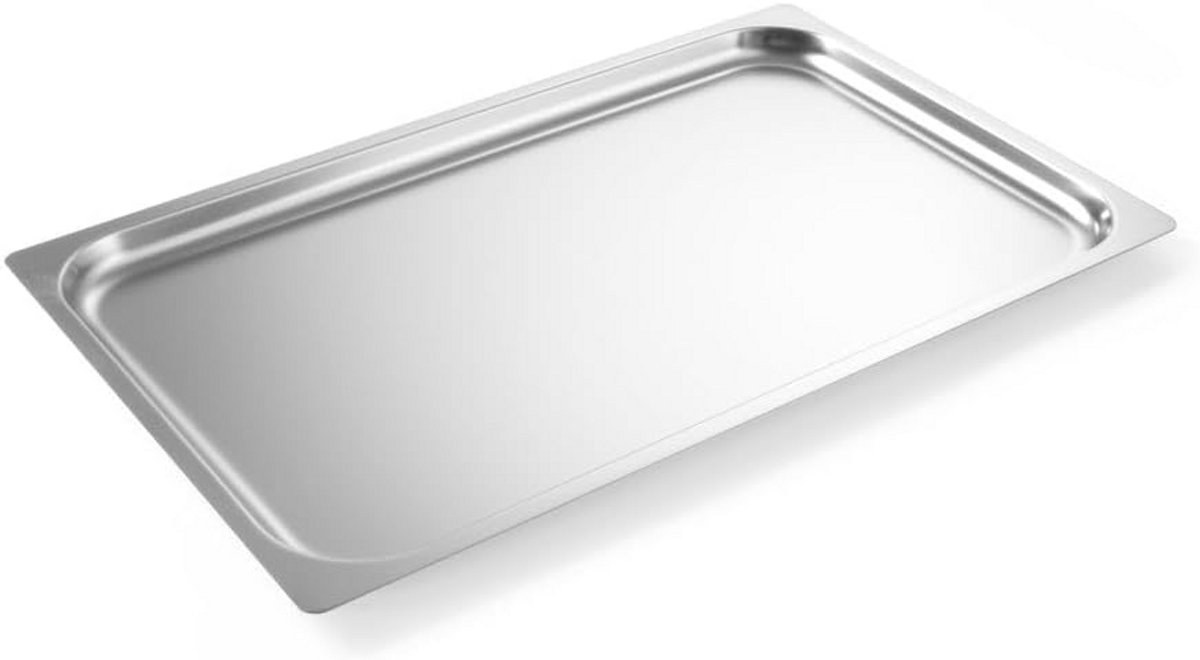 RVS Serveerplateau GN 1/1 - 530x325x13mm Buffet Presentatie Dienblad