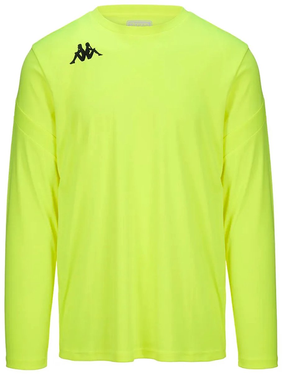 Kappa Dovol T-shirt Met Lange Mouwen Man Geel