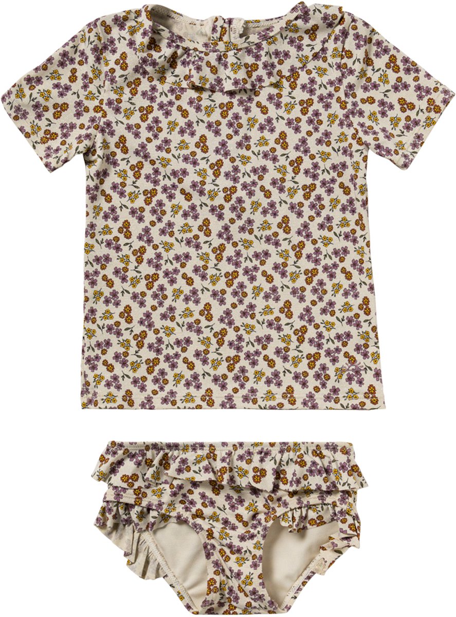 Salted Stories Set Sparkly Flower Bombay Brown 86