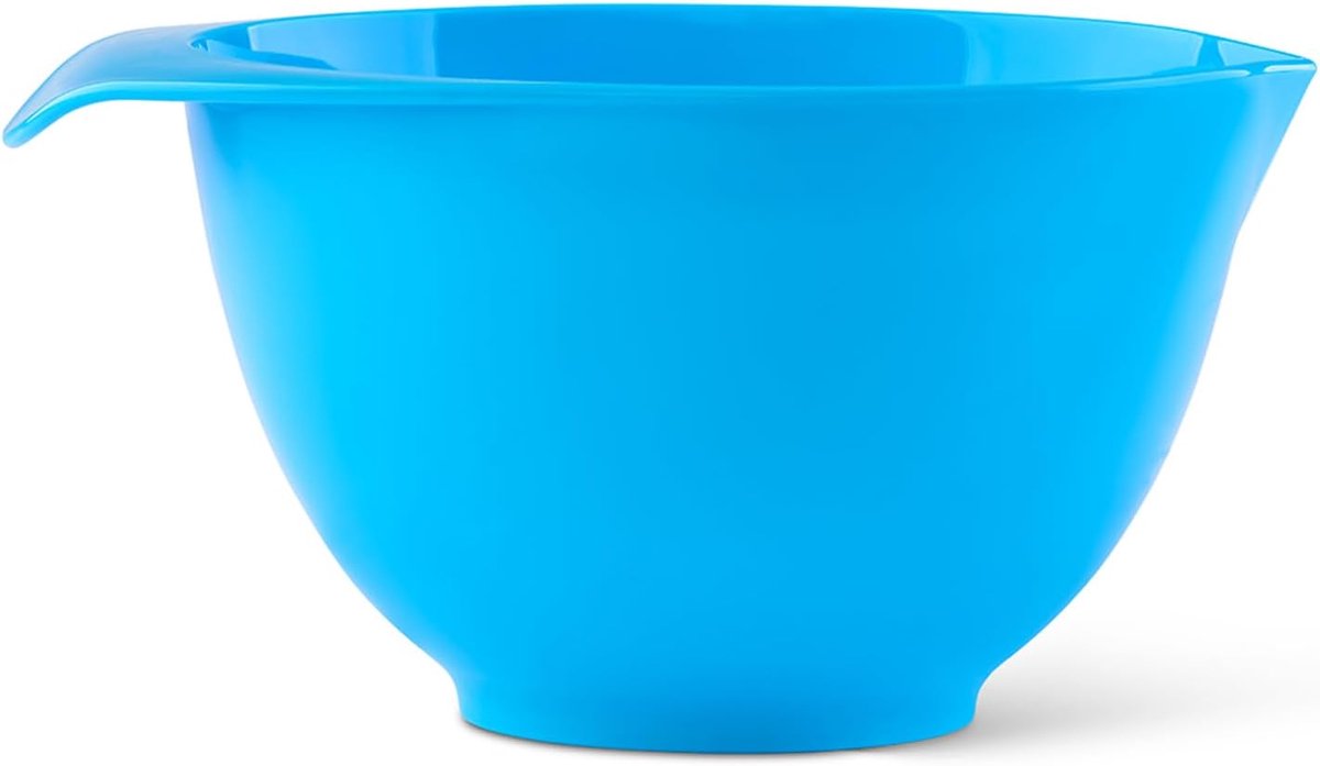 Grote Mengkom - Keuken Kom - Maaltijd Bereiding - Compact En Stapelbaar - 45 Liter - Lichtblauw