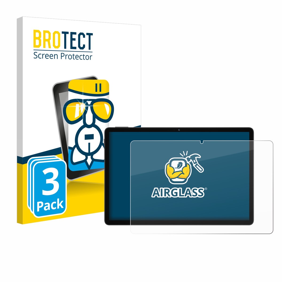 Screenprotector 3 Stuks voor Doogee U11 Beschermglas transparant
