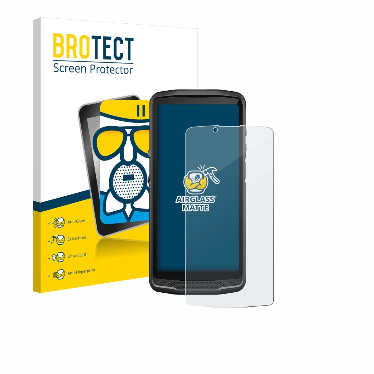 BROTECT - Screenprotector voor Crosscall Core M6 - Folie Beschermfolie Beschermglas matte