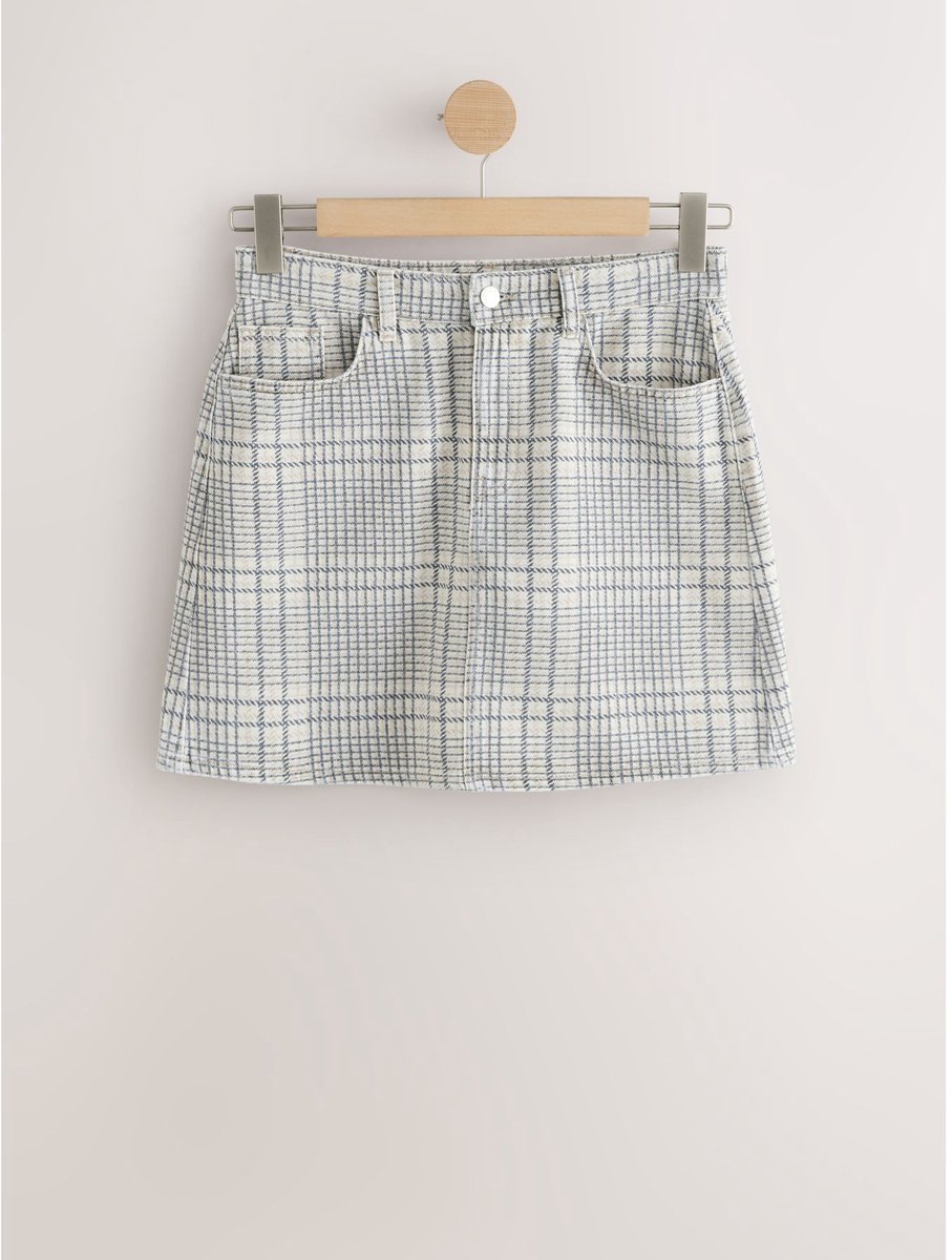 Next - Dames - Denim minirok - Naturel