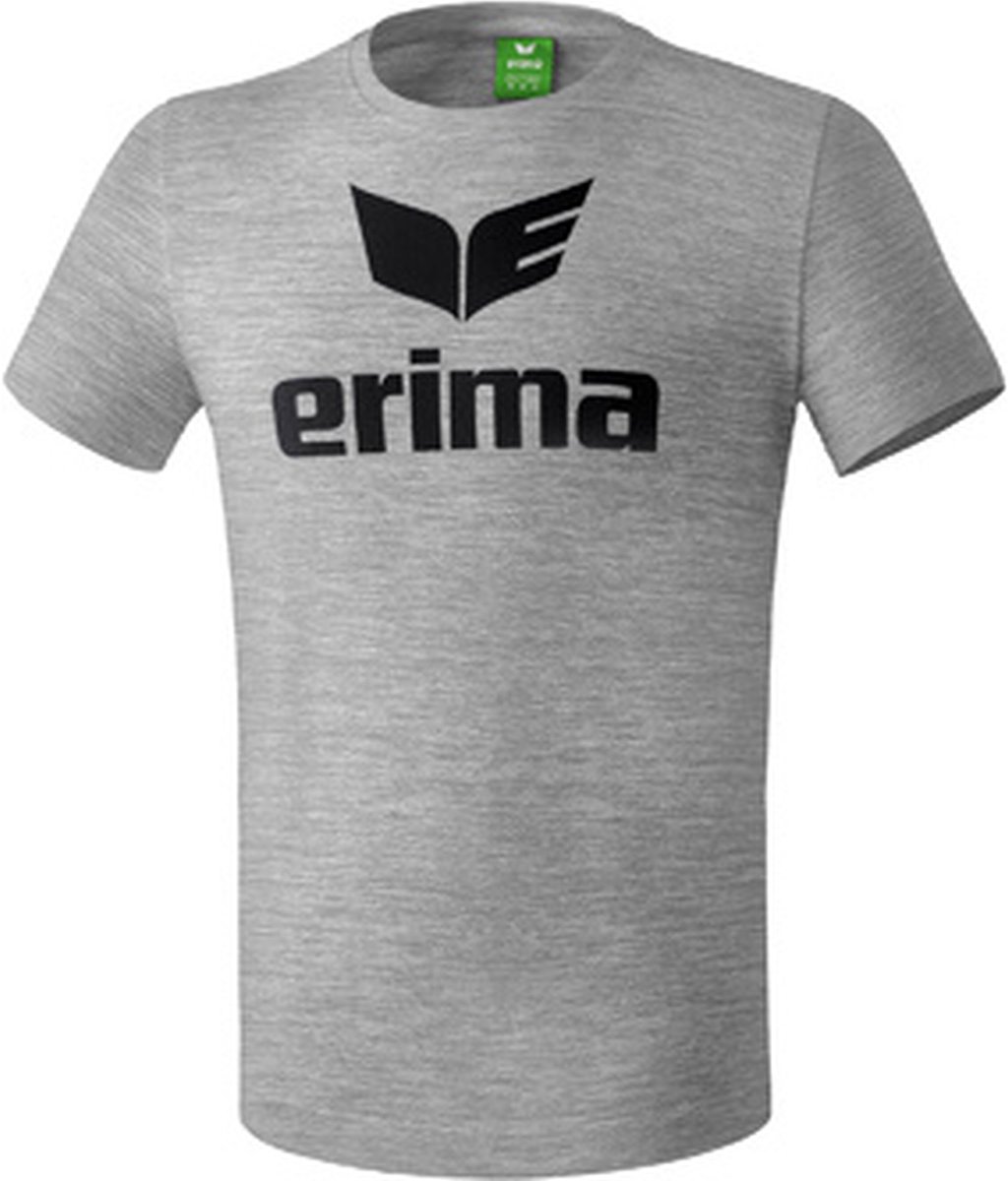 Erima Promo T-Shirt Heren - Grijs / Zwart | Maat: 3XL