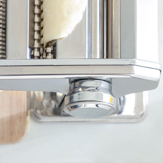 Pastamachine voor Verse Pasta met 6 Instelbare Diktes, Handmatige Ontbladmachine van Merkloos — afbeelding 5