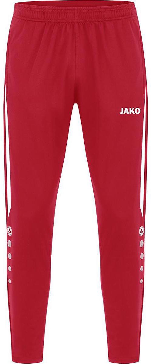 Jako Power Polyesterbroek Dames - Rood / Wit | Maat: 40