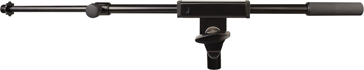 Microfoon Arm - Boom Arm - Studio Opnames - Robuuste Metalen Constructie - 35 Inch Max Hoogte - Zwart