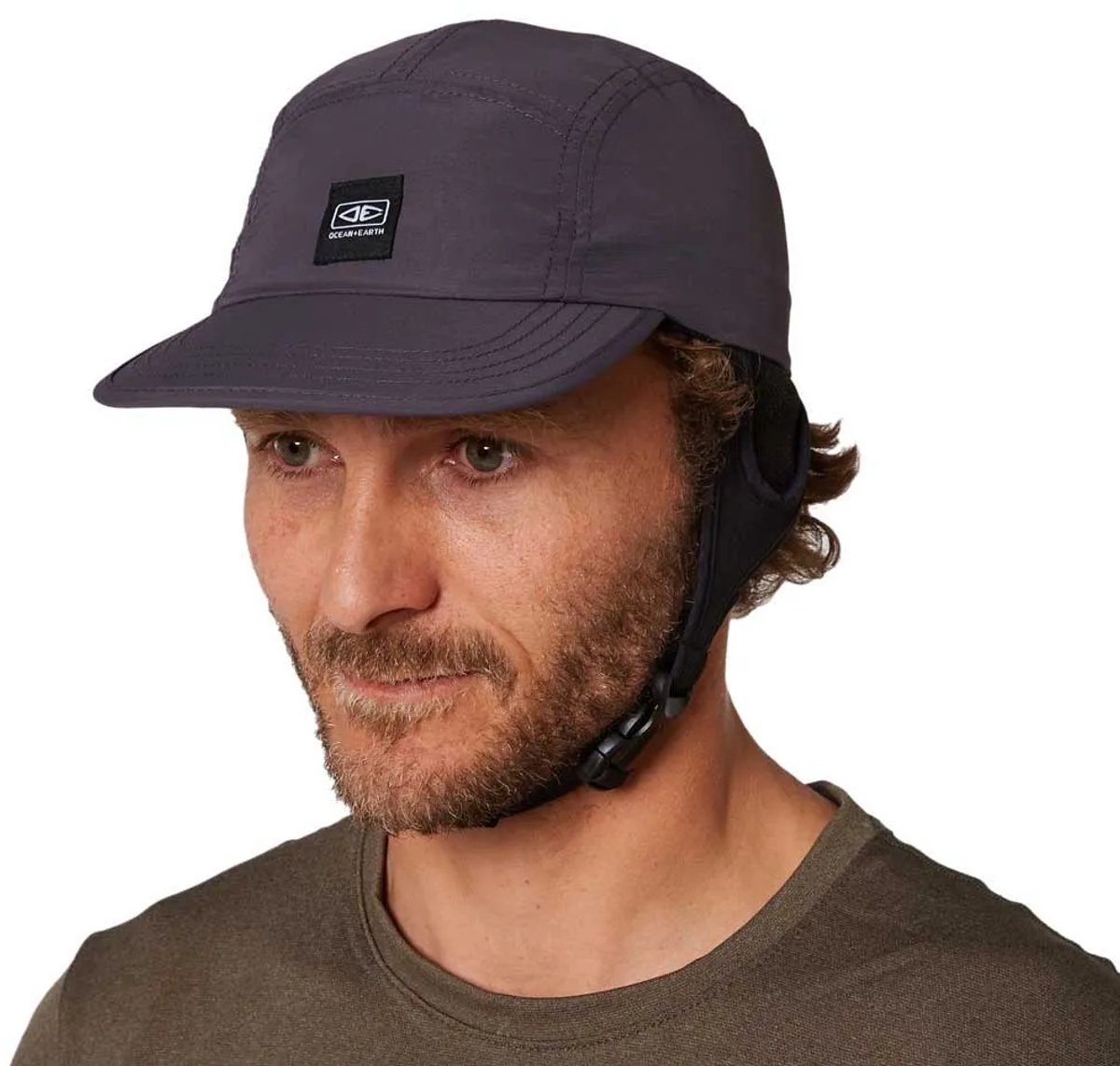 Ocean & Earth Ulu Stiff Peak Surf Pet Zwart,Grijs