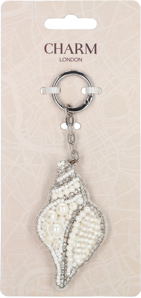 Charm London BALI Bag Charm - Crème