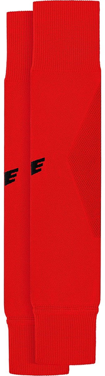 Erima Tube Voetbalkousen Voetloos - Rood / Zwart | Maat: 41-43