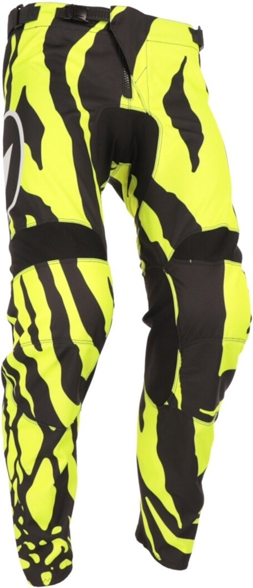 Acerbis MX Linear Lombok Geel Zwart Cross Broek - Broek