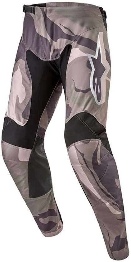 Pantalon tactique Alpinestars Racer , camouflage vert militaire, marron, taille 40 - Taille - Pantalon