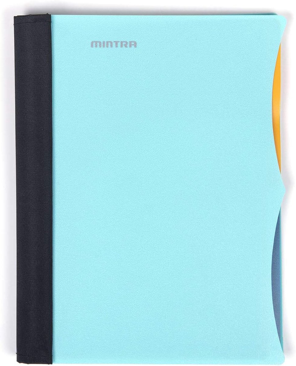Spiral Notebook - Schrijfblok Notitieboek - Notities Maken School - Verwijderbare Vakken - 6x9.5 Inch - Blauwgroen