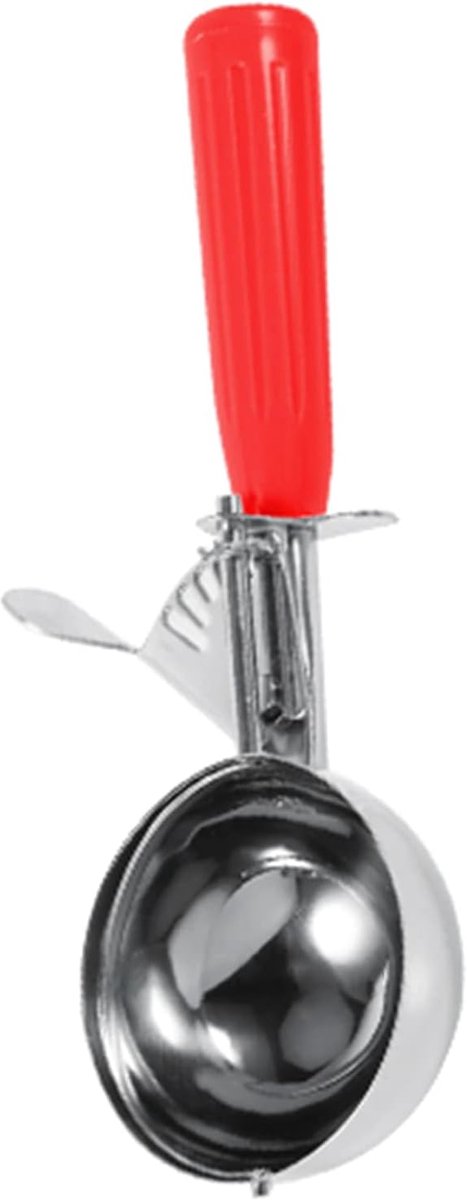 Ice Cream Scoop - Praktische RVS Fruit Schep Lepel met Plastic Handvat - Keuken Gereedscha