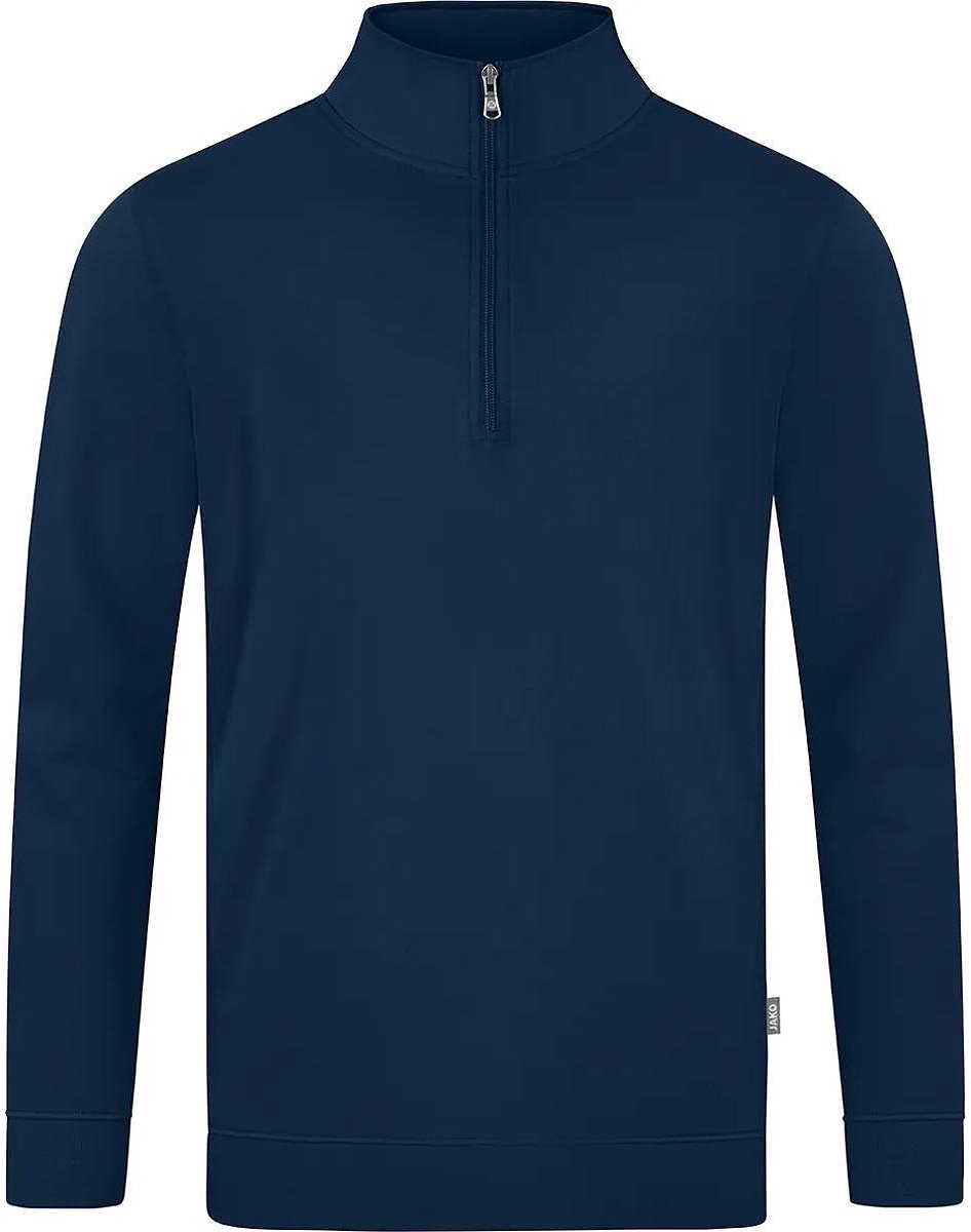 946x1200.jpg Jako Doubletex Ziptop Heren - Marine | Maat: L - Afbeelding 1