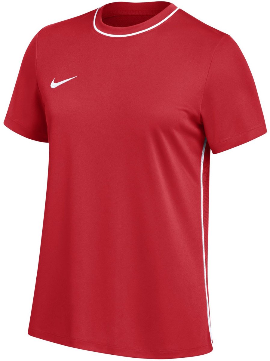Nike Team T-shirt Dames Dri-FIT Park 26 Rood - Maat XS