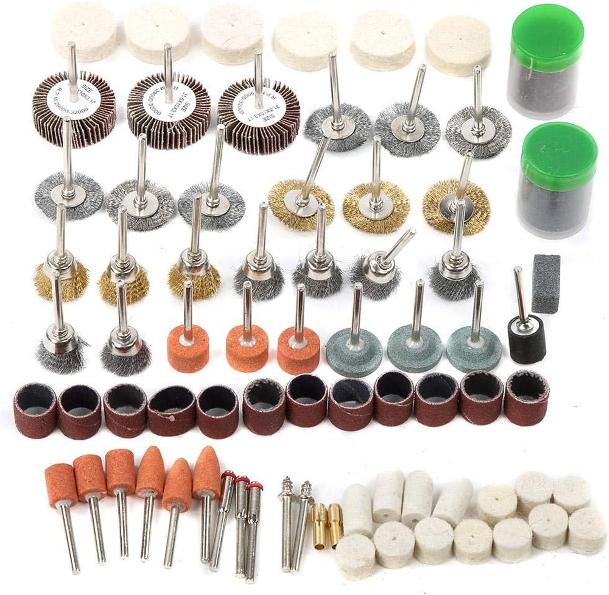 Gereedschap Set - Accessoires Set - Slijpen Polijsten Snijden - 145 Delige Set