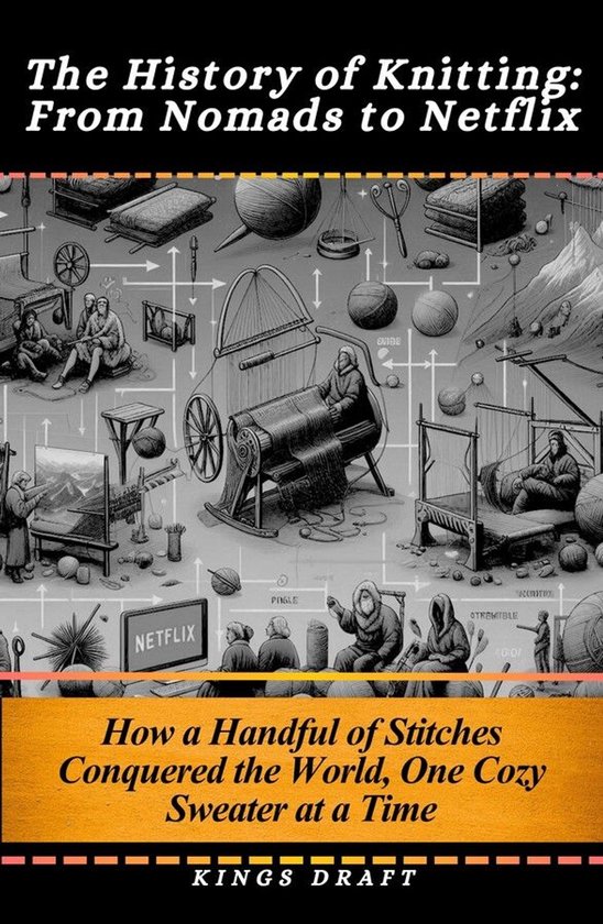 The History of Knitting: From Nomads to Netflix - cover