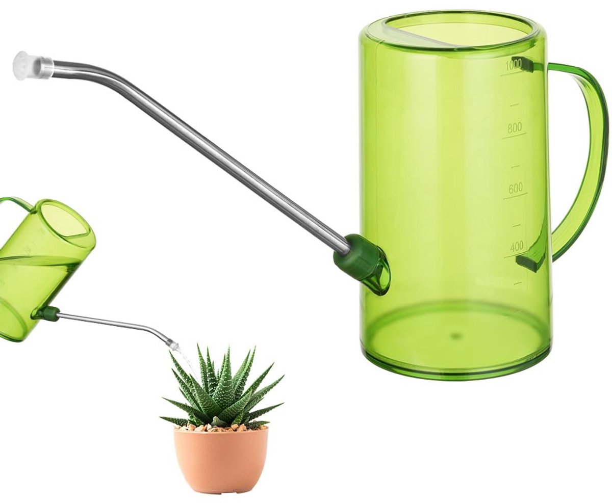Ibenzoa® Gieter voor Binnen- en Buitengebruik met Lange Uitloop voor Precieze Bevloeiing