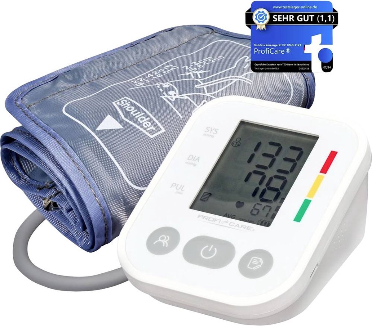 Profi-Care PC-BMG 3121 331210 Bloeddrukmeter Bovenarm