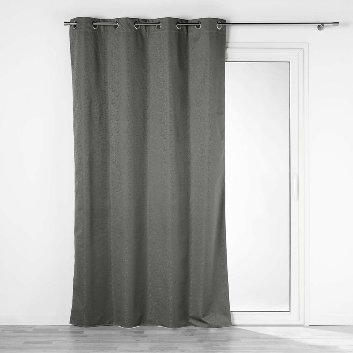 Verduisterend Gordijn Met Ringen 140 cm x 260 cm Bexley Grey