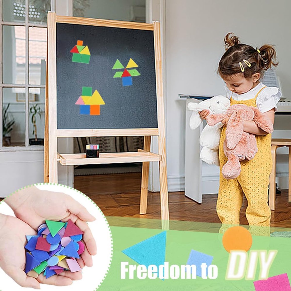 Verbind De Details En De Torens, Verschillende Geometrische Vormen Voor Kinderen Het Spel Van Pretonderwijs Jonge Geitjes Image146885624