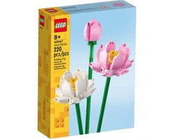 foto van LEGO Iconic Lotusbloemen - Botanical Collection - 40647
