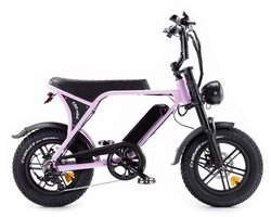OUXI C80 Mini Fatbike - 250W motor - 7 versnellingen - 50 km actieradius - roze