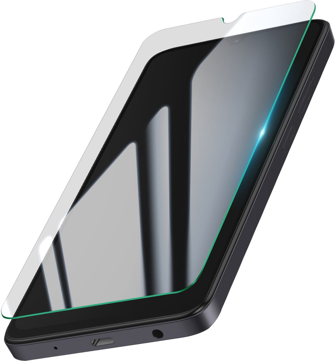 Avizar Gehard glas Geschikt voor Xiaomi Redmi A5 Hardheid 9H Krasbestendig, Transparant