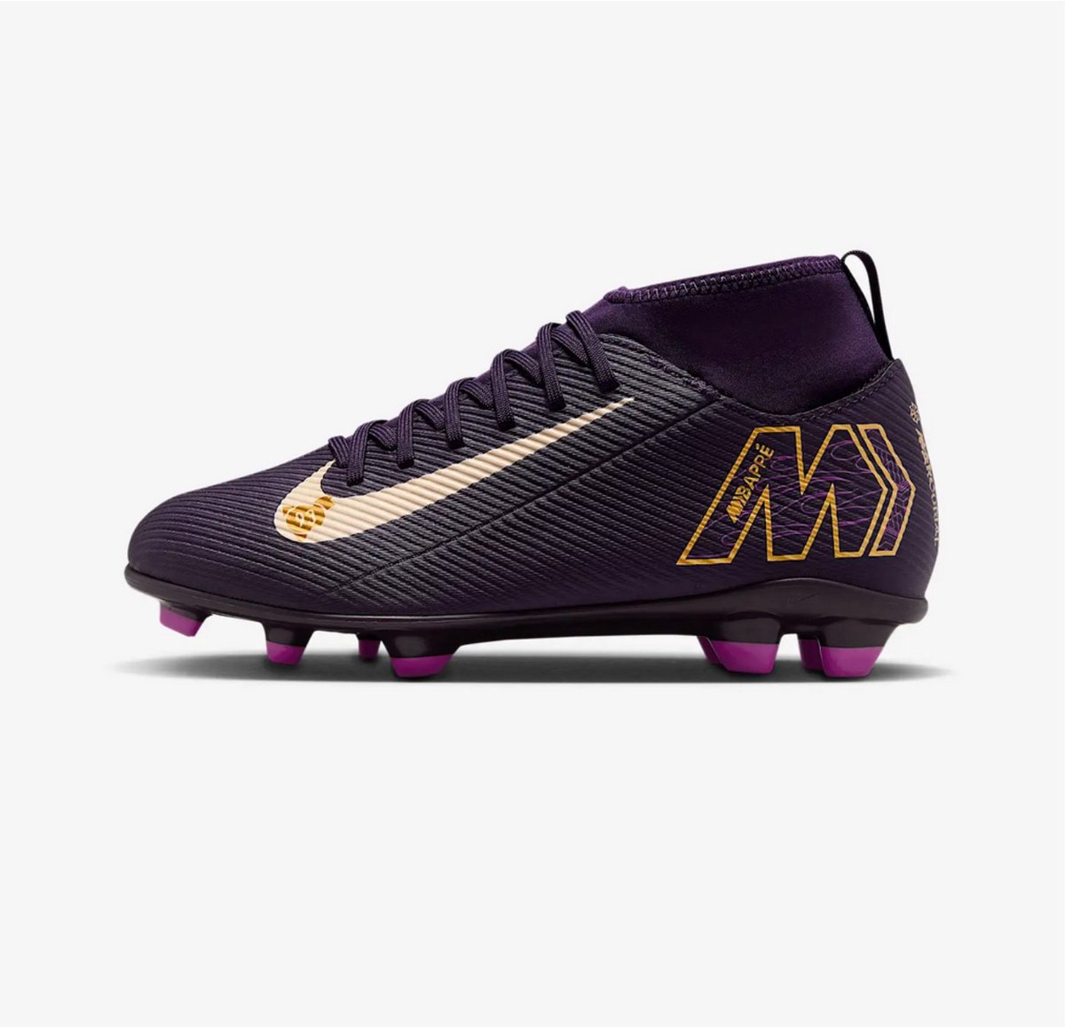 Nike Mercurial Superfly 10 Club Kinder Voetbalschoenen Hf6283-500 - Kleur Paars - Maat 34