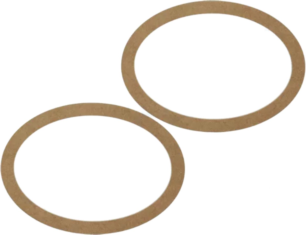 MDF 240x160mm Luidsprekerhouders - 18mm dik - Buitenmaat 260x186mm - 6x9 inch