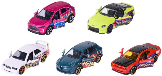 MAJORETTE - Geschenkverpakking - Geschenkverpakking SL 11 5Pcs - Verzamelvoertuigen van Merkloos — afbeelding 4