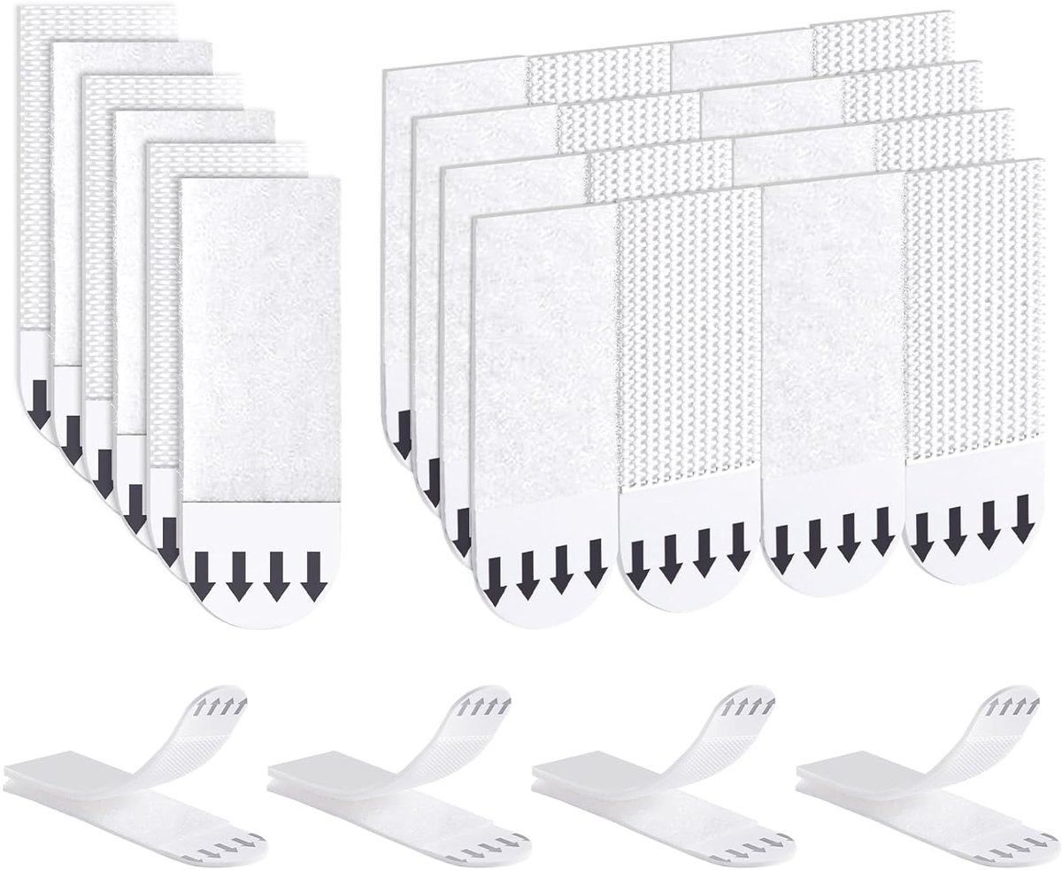 30 Paren Foto Ophang Strips - Sterke Ophang Strips - Ophangen en Verwijderen Zonder Schade - Ophangen Zonder Boren - Premium Ophang Haken - Premium Ophang Strips
