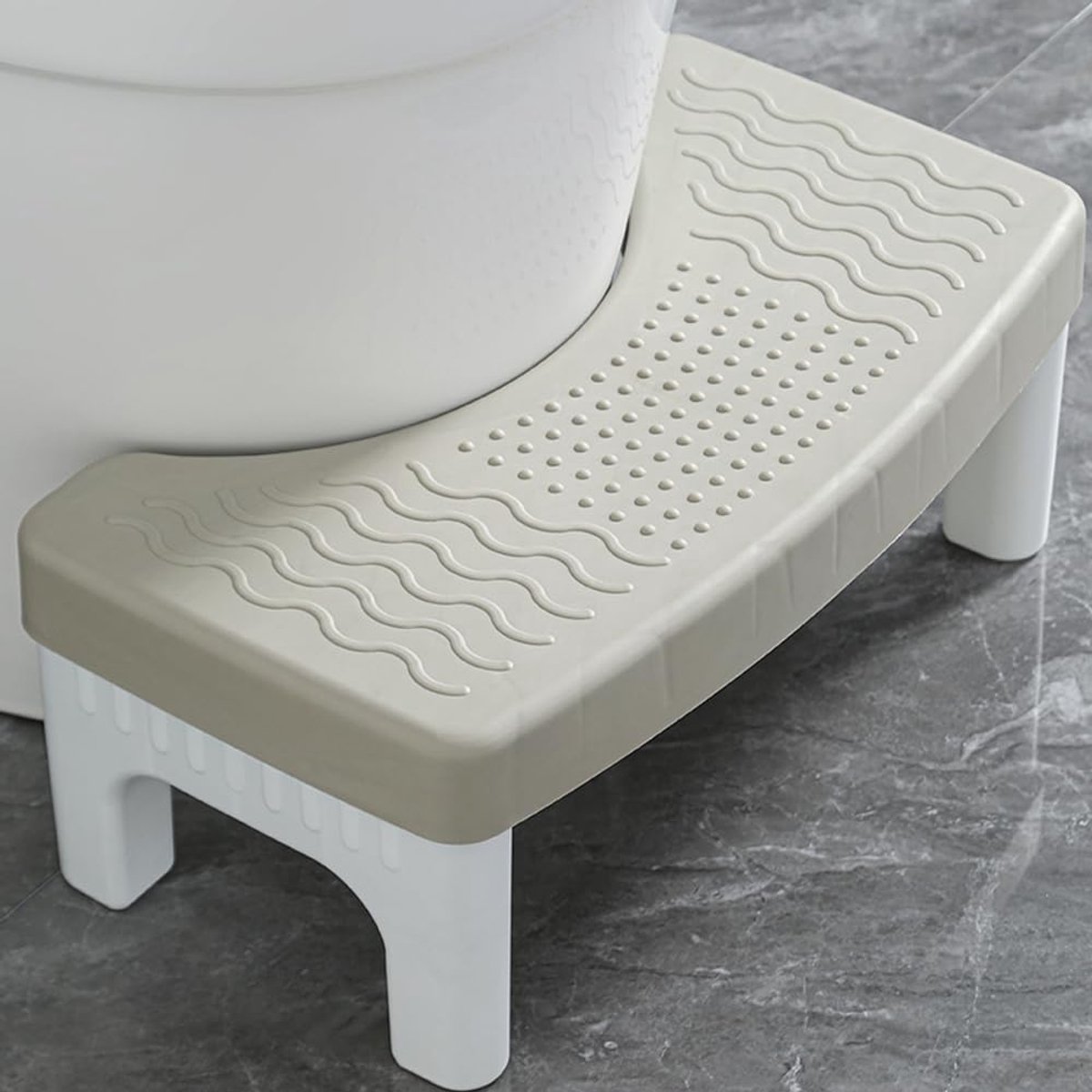 Ibenzoa® Opvouwbare Toiletkruk voor Verbeterde Toilethouding en Spijsverteringsondersteuning