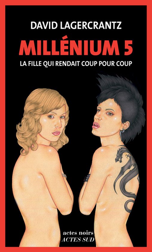 Millenium 5/La fille qui rendait coup pour coup - cover