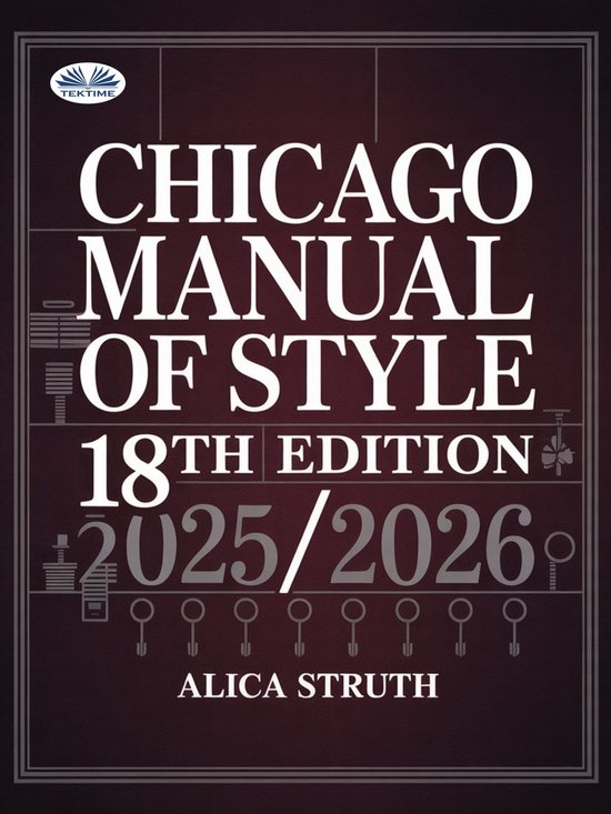 Chicago Manual Of Style 18th Edition 2025/2026 - cover