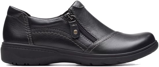 Clarks Carleigh Ray - dames instapper - Zwart - maat 39.5 (EU) 6 (UK)