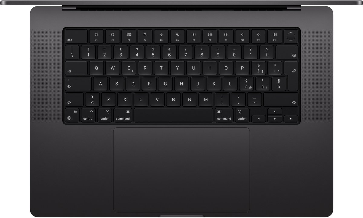 Apple MacBook Pro 2024 16,2'' - M4 Pro, 14 Core CPU, 20 Core GPU, 24GB RAM, 512GB SSD, Qwerty, Space Zwart thumbnail 3