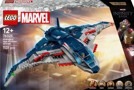 Marvel Superheroes Lego Avenjet Space Mission Review Lego 76049