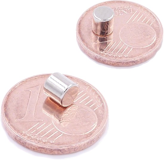 20 Mini Aimants N52 - 2x1mm - Néodyme Ultra Puissants - Pour Bricolage, Modélisme, Tableau