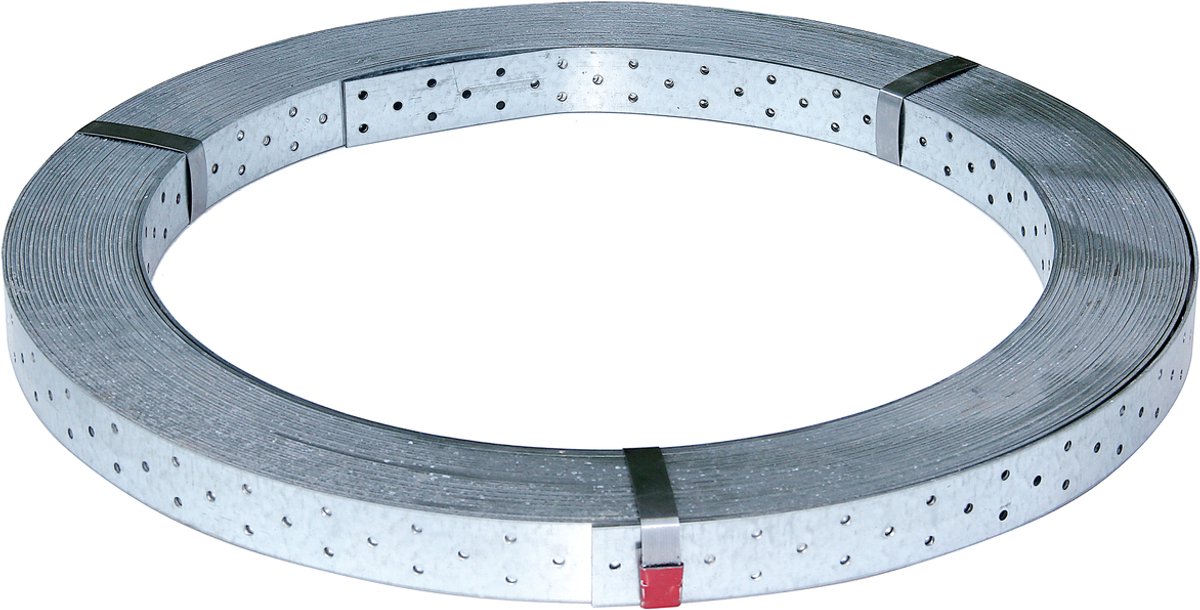 Alberts 339036 bandijzer | sendzimir verzinkt | 50 m, 40 x 2 mm