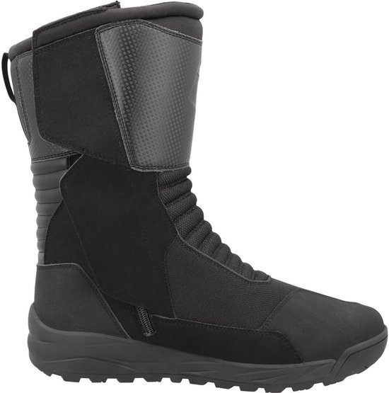 Protectwear Tourlaarzen SB-11026 van zwart leer o.a. geschikt voor motorrijden maat 45