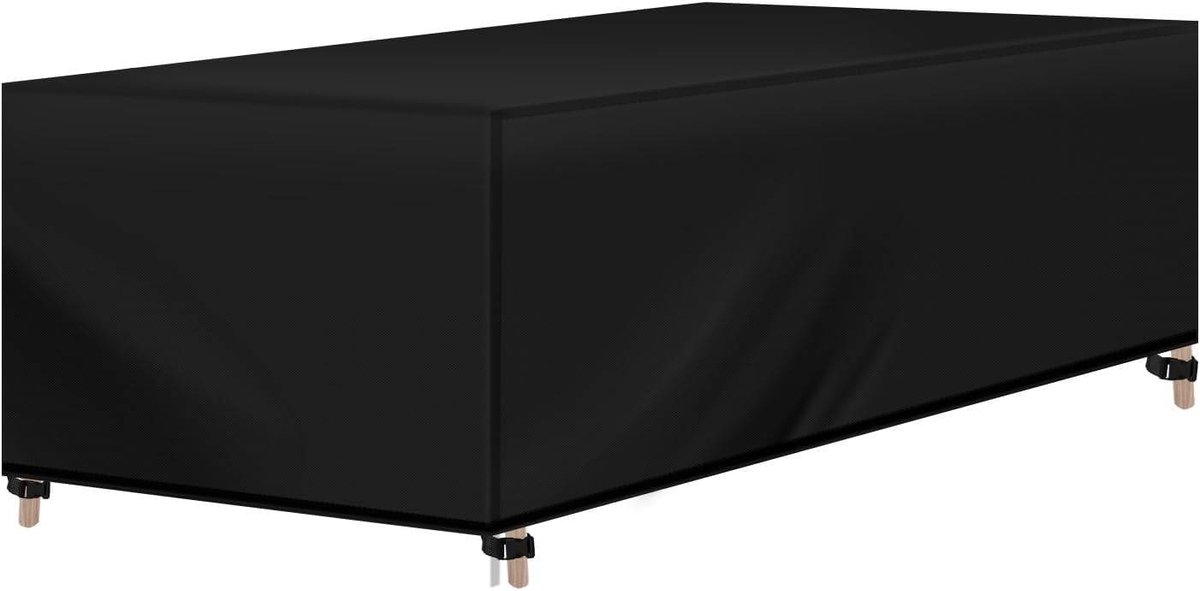 warraich-420D Oxford hoes voor tuinmeubelen – Waterafstotend, winddicht en UV-beschermend-218x77x55 cm