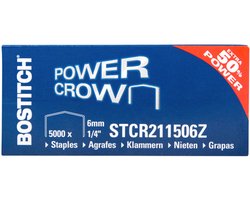 Nieten Bostitch B8 staal STRC2115 6mm gebogen rug 5000 stuks