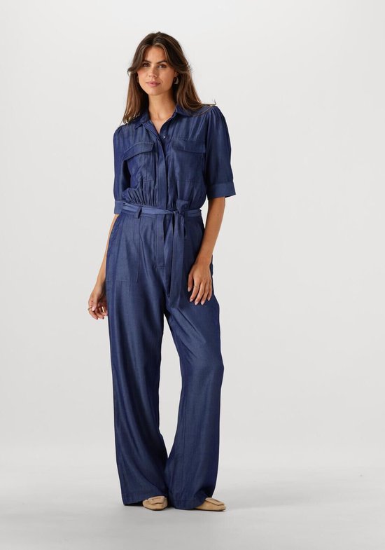 Minus Levana Jumpsuit Jumpsuits Dames - Blauw - Maat 36