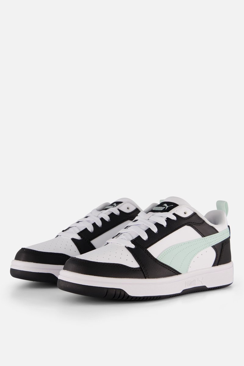 Puma Rebound v6 Low Sneakers Synthetisch Zwart