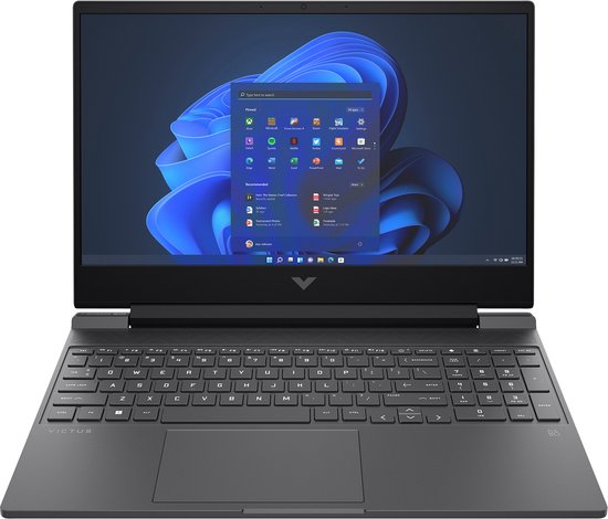 HP Victus 15-FA2013 - Intel Core i5-13420H - 8GB - 512GB SSD - 15.6" Full-HD (1920x1080) 144Hz - Nvidia GeForce RTX 3050 6GB Graphics - Verlicht toetsenbord - Win 11 Home - QWERTY - HP - Hoofdafbeelding