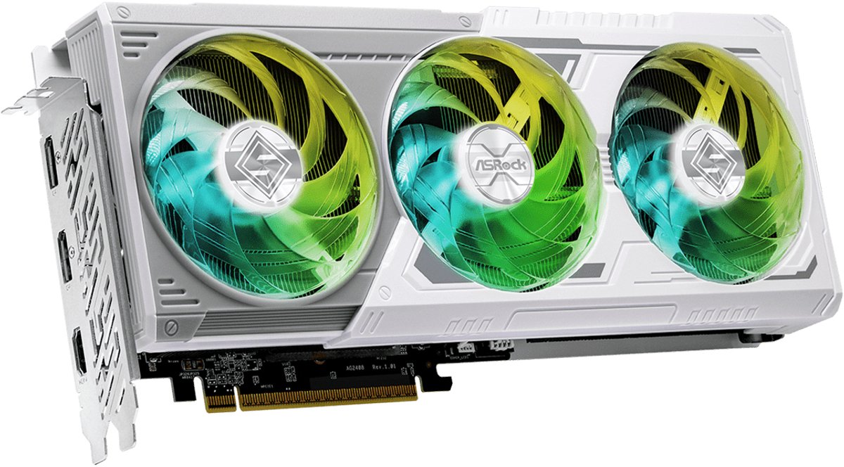 AMD Radeon RX 9060 XT 16GB GDDR6 PCIe 5.0 videokaart met HDMI 2.1, DisplayPort 2.1, Steel Legend OC koeling - Afbeelding 4