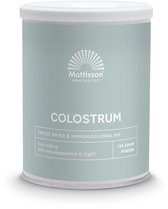 Mattisson - Colostrum Poeder - 30% igG - Biestmelk Supplement - 125 Gram