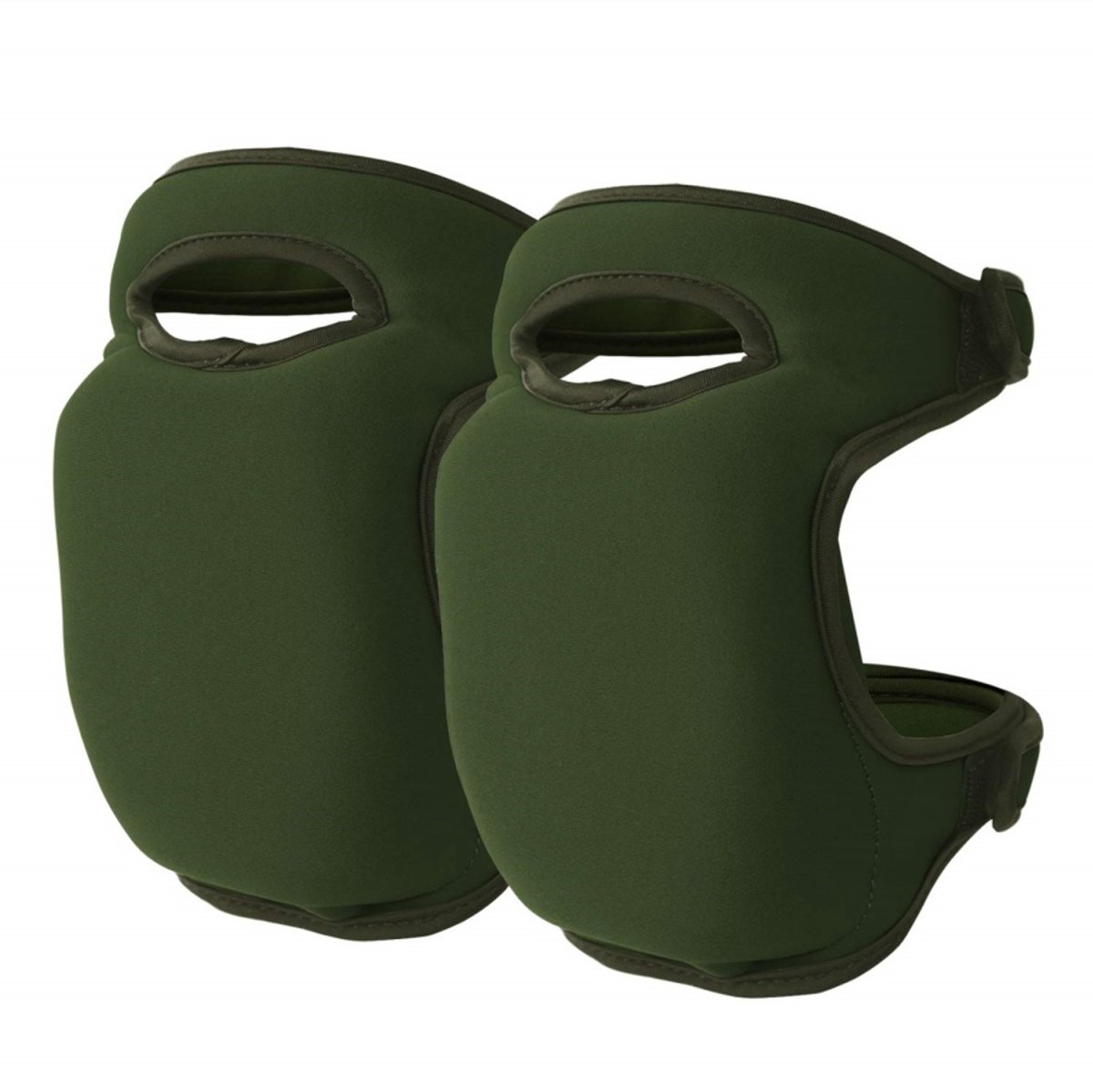 Daity 1 paar - Kniebeschermers tuinieren - zachte en comfortabele kniebeschermers - extra dik traagschuim - antislip - verstelbare kniebeschermers voor tuiniers - schoonmaken - knielen - schrobben - grondbewerking - snoeien (donkergroen)